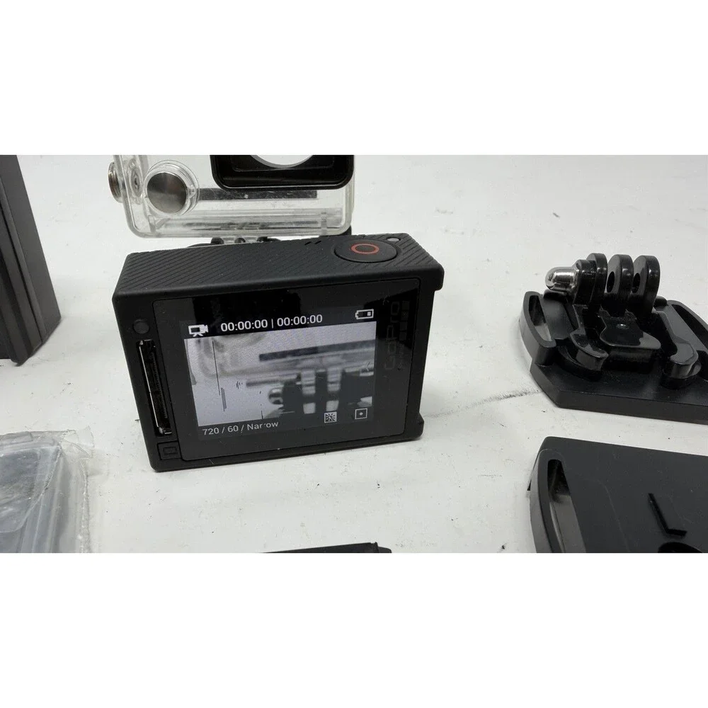 GoPro HERO4 Silver Action Camera 4K Ultra HD Touch Screen Waterproof Tested